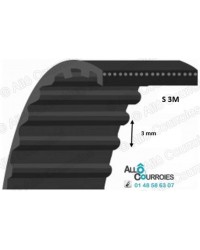 1035-S3M-15 Courroie simple dentée Super Torque S3M | Allocourroies.com