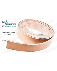 6 Plis Largeur 60mm COURROIES plates COTON TYPE 6 Plis
